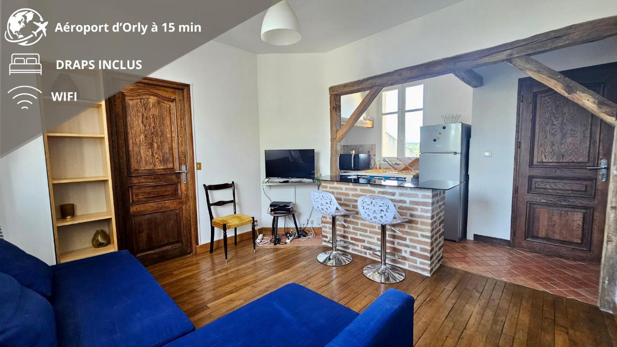 Appartement Petit Cocon A 25 Min De Paris Et De L'Aeroport D'Orly à Antony Extérieur photo